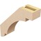 Ekena Millwork 3-inch W x 12-inch D x 12-inch H Aspen Rough Cedar Woodgrain TimberThane Knee Brace, Primed BRCUR03X12X12ASPRCPR - alternate 5